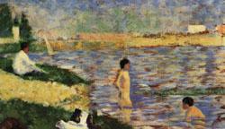 Georges Seurat Les Poseuses china oil painting image